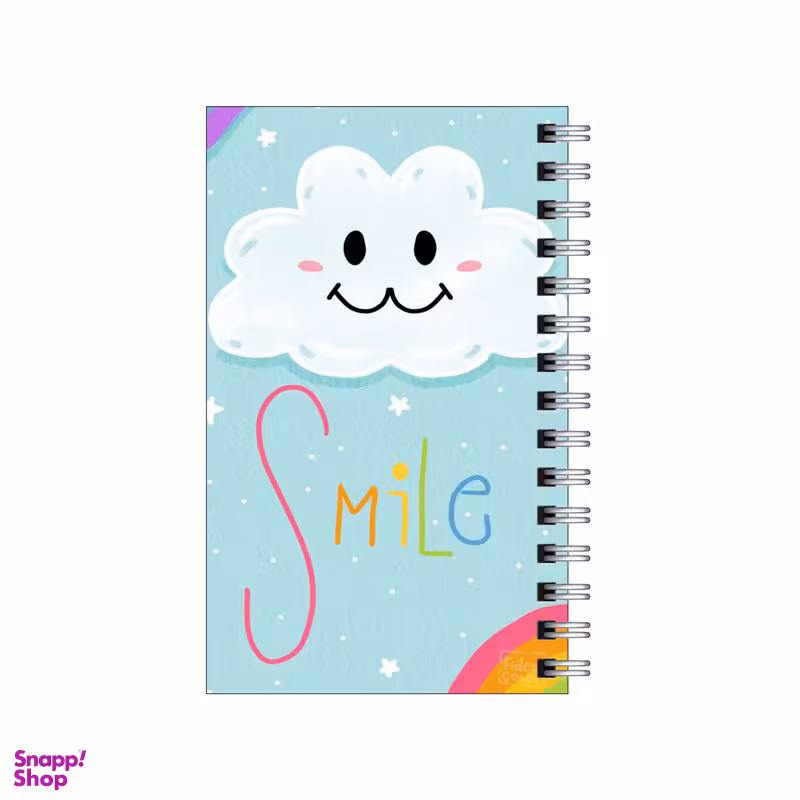 دفترچه یادداشت مدل to do list طرح ابر و لبخند کد 4351717