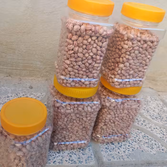 لوبیا چیتی دست چین تمیز