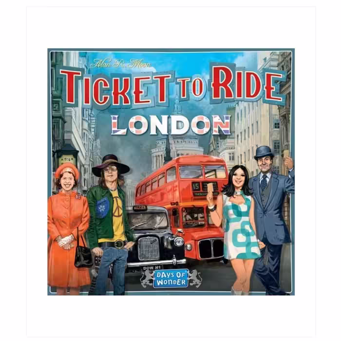 بردگیم یا بازی رومیزی بلیت حرکت نسخه لندن (Ticket to Ride  London)