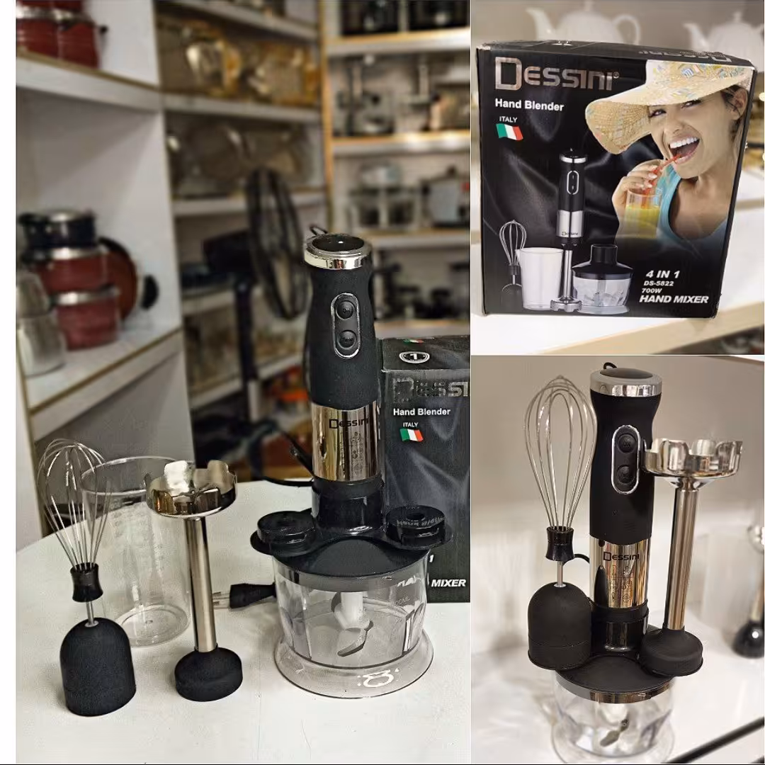 گوشت کوب چهار کاره همزن مخلوط کن آسیاب دسینی ایتالیا Dessiniلطفا اول استعلام موجودی بگیرید