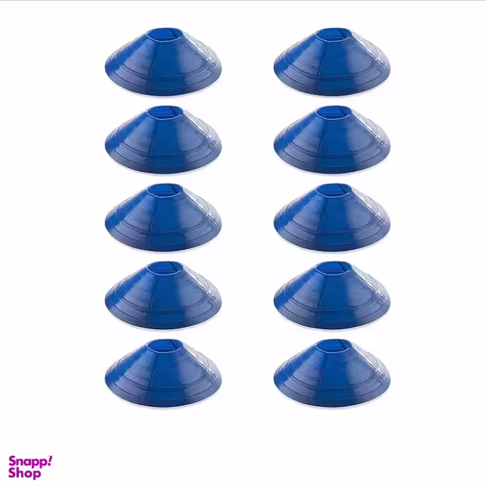 مانع تمرین فوتبال مدل ژله ای نشکن Cones 2023 مجموعه 10 عددی