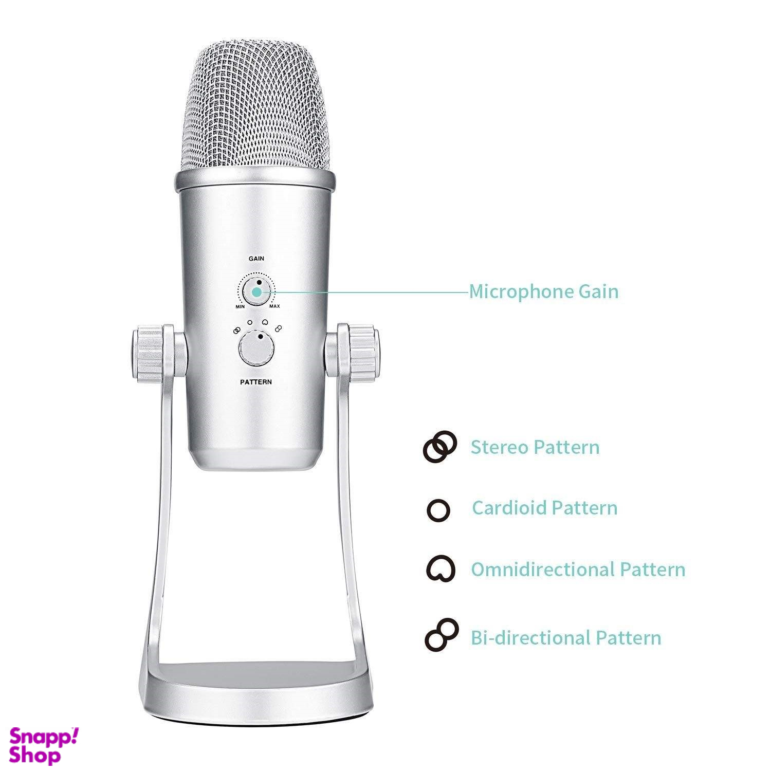 میکروفون کاندنسر بویا (Boya) مدل BY PM700SP