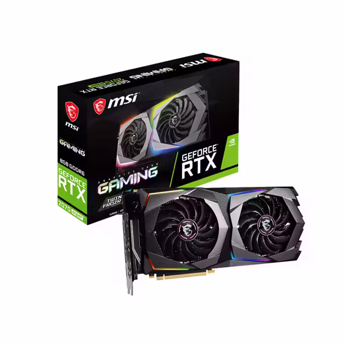 کارت گرافیک ام اس آی GeForce RTX 2070 Super GAMING با حافظه 8 گیگابایت