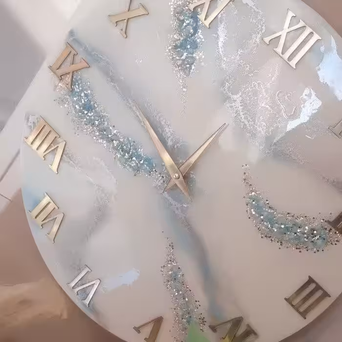 ساعت وتابلو رزین سفارشی