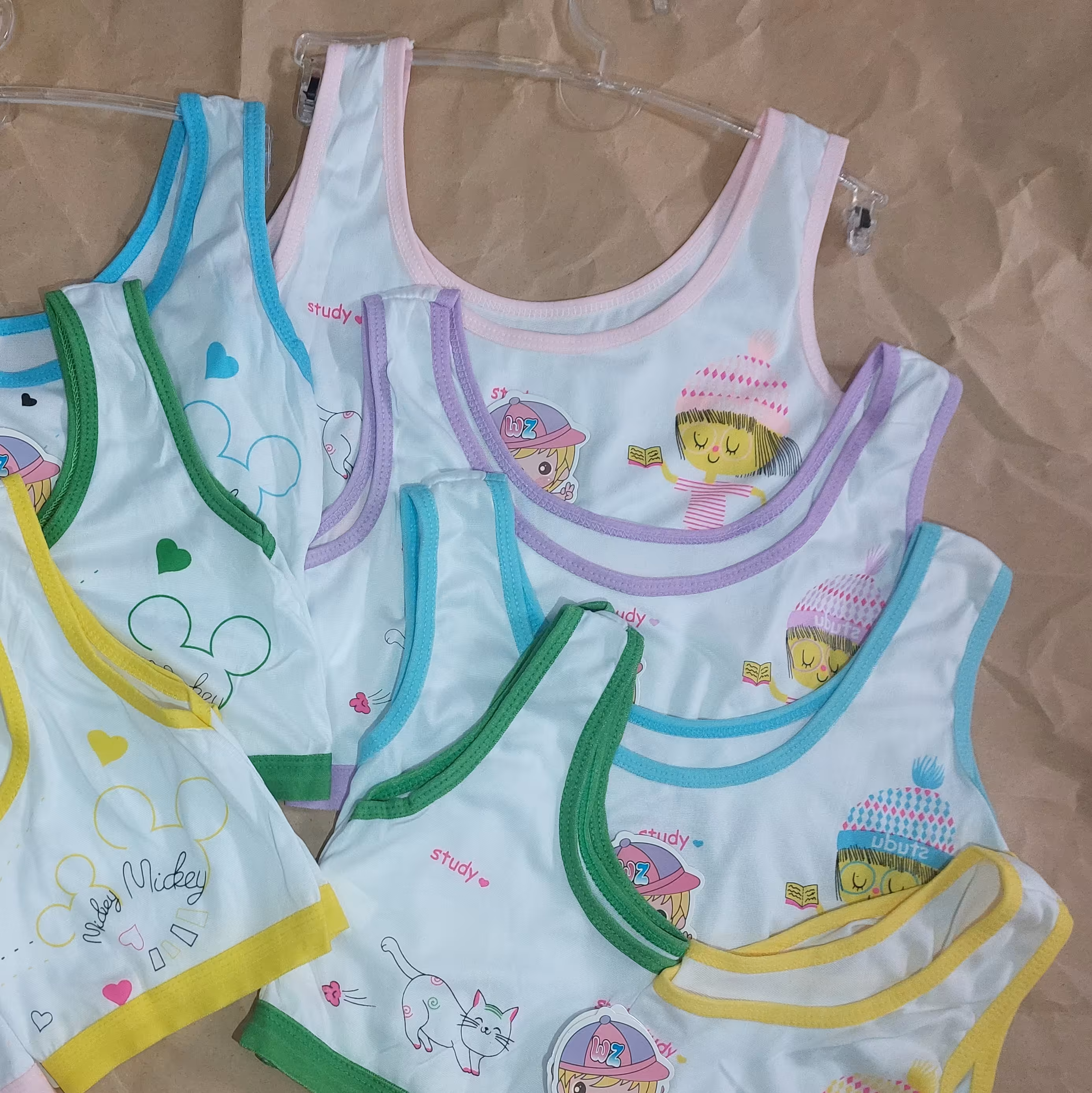 لباس زیر بچگانه نیم تنه  گیاهی ضد حساسیت