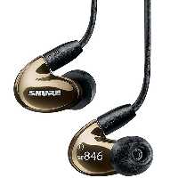 هدفون SHURE شور مدل SE846 شیشه ای برنز - Hiappleir