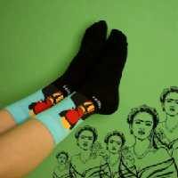 جوراب فریدا ساقدار نخ پنبه فری سایز