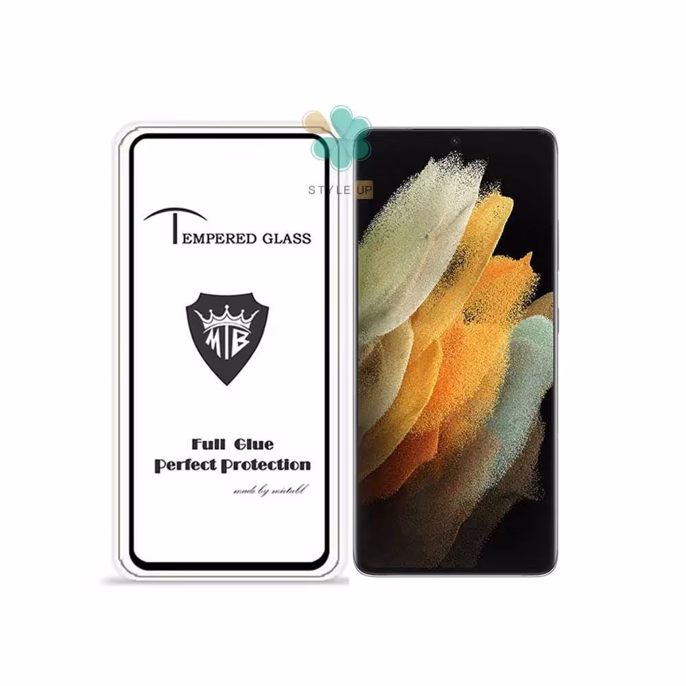 گلس گوشی میتوبل تمام صفحه مناسب Samsung Galaxy S21 Ultra 5G