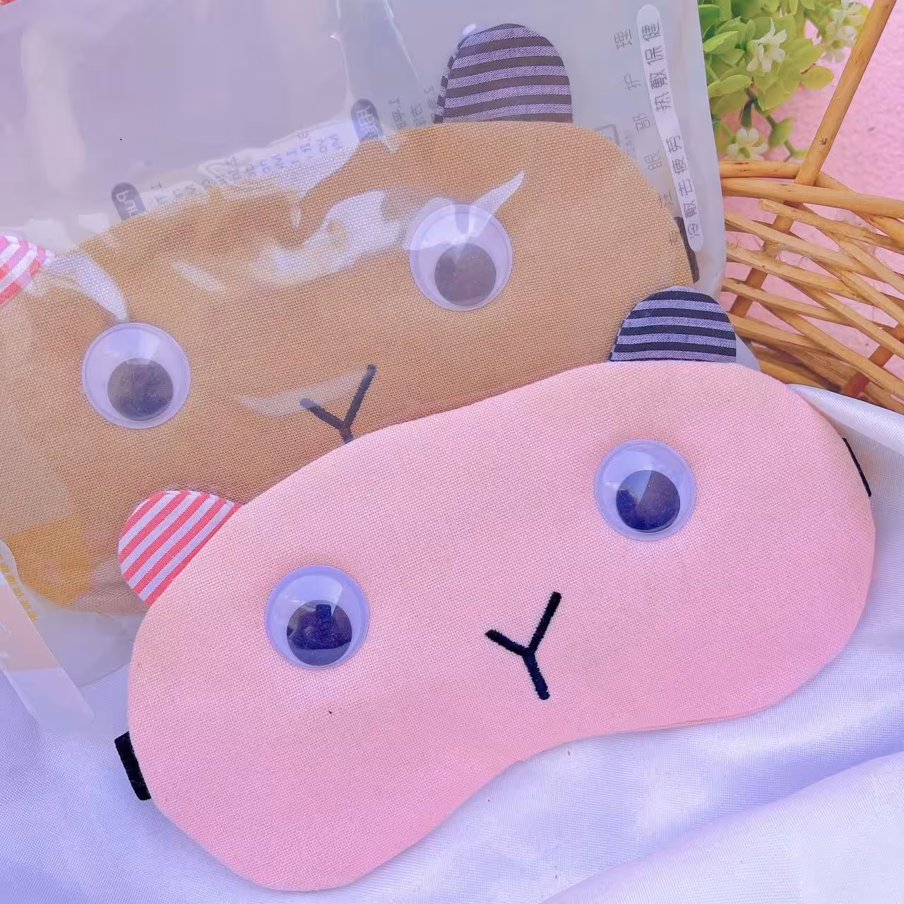 چشم بند کمپرس دار طرح گربه