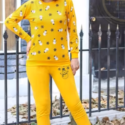 بلوزشلوارست برفی