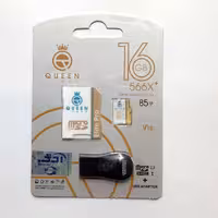 کارت حافظه QUEEN TECH 16G کلاس 10 سرعت 85MB-S