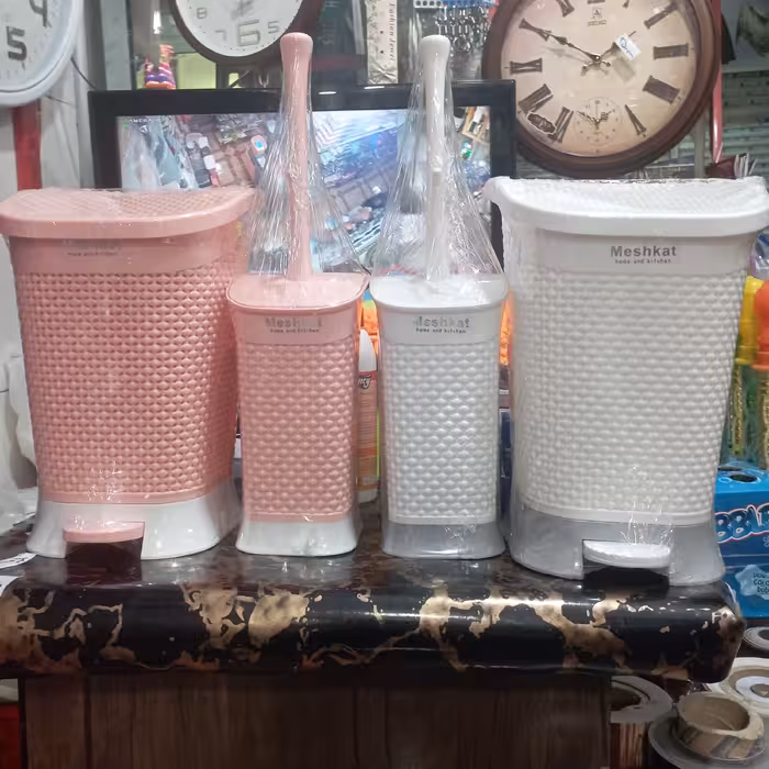 ست سطل و فرچه برند مشکات