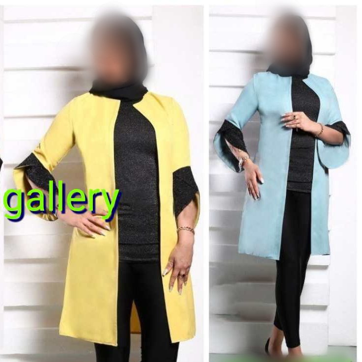 مانتو مدل شیپوری ( آستین حلزونی )