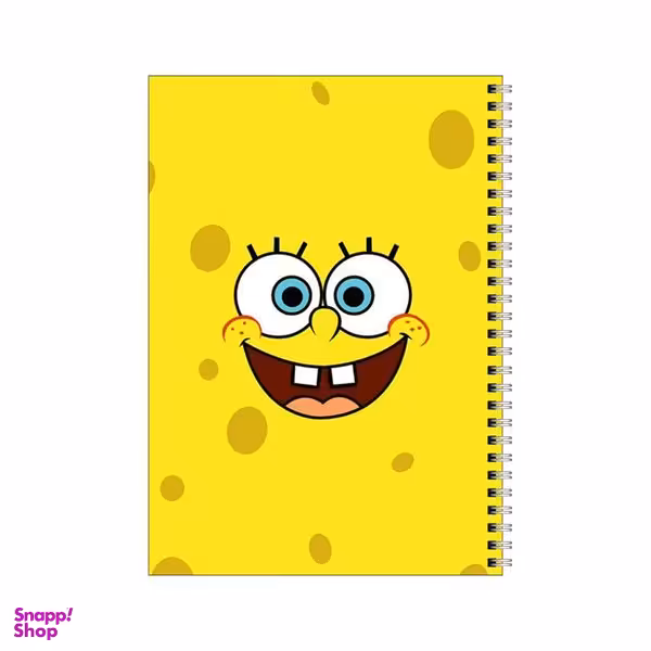 دفتر مشق 100 برگ بامبیلیپ طرح صورت باب اسفنجی کد 3433668