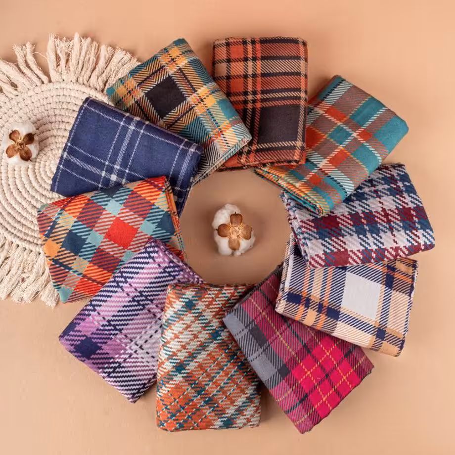 شال موهر  دو رو  در 10 رنگ 