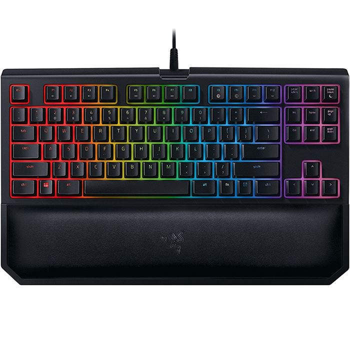 کیبورد مکانیکی مخصوص بازی ریزر مدل Razer BlackWidow Tournament Edition Chroma V2