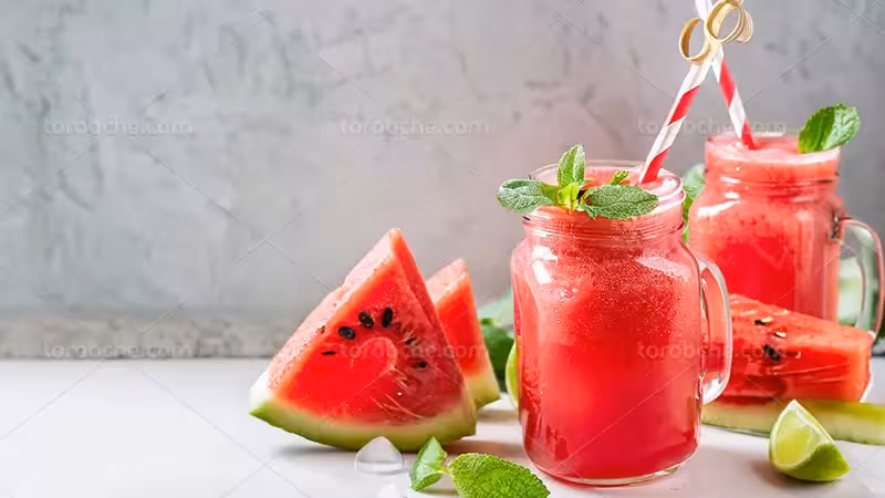 عکس اسموتی هندوانه | گرافیک با طعم تربچه