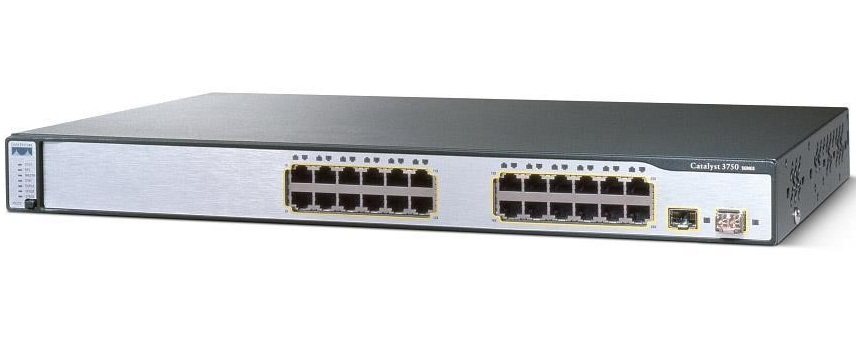 سوئیچ 24 پورت سیسکو مدل WS-C3750-24TS-S
