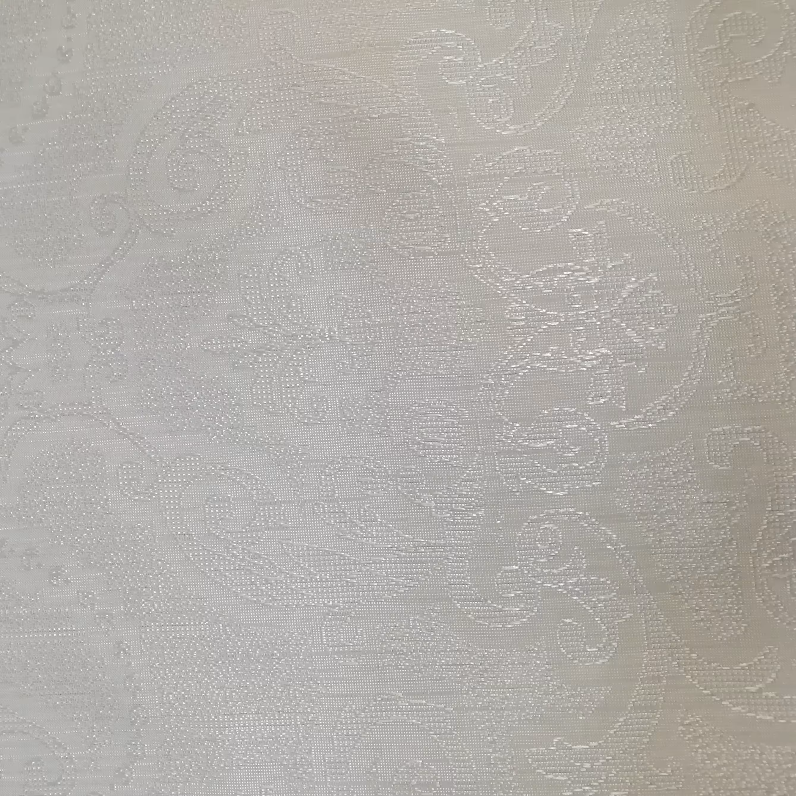 پارچه پرده ای حریر سفید عرض 3متر حداقل فروش 5متر