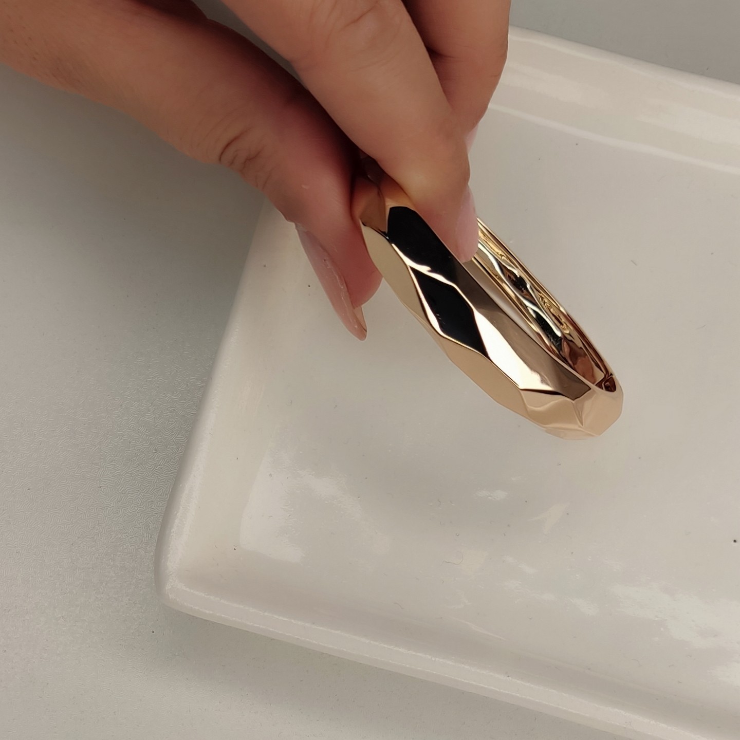 تک دست ژوپینگ روکش طلای 18