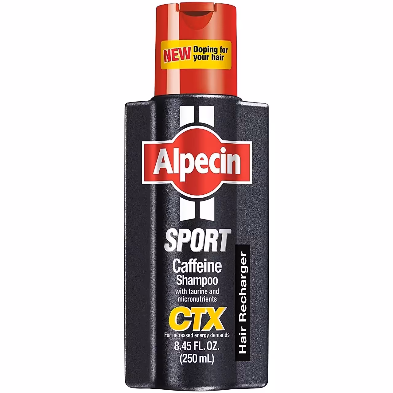شامپو انرژی دهنده و تقویت کننده کافئین آلپسین Alpecin Sport CTX حجم 250 میلی لیتر