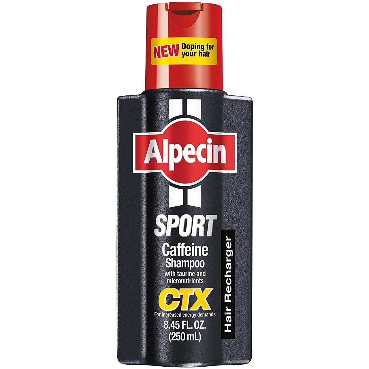شامپو انرژی دهنده و تقویت کننده کافئین آلپسین Alpecin Sport CTX حجم 250 میلی لیتر