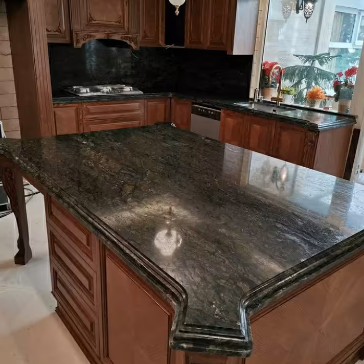 سنگ جزیره کانتر و سنگ روکابینتی دکومکور مدل لئو ارسال امن و سریع با بیمه به کشور