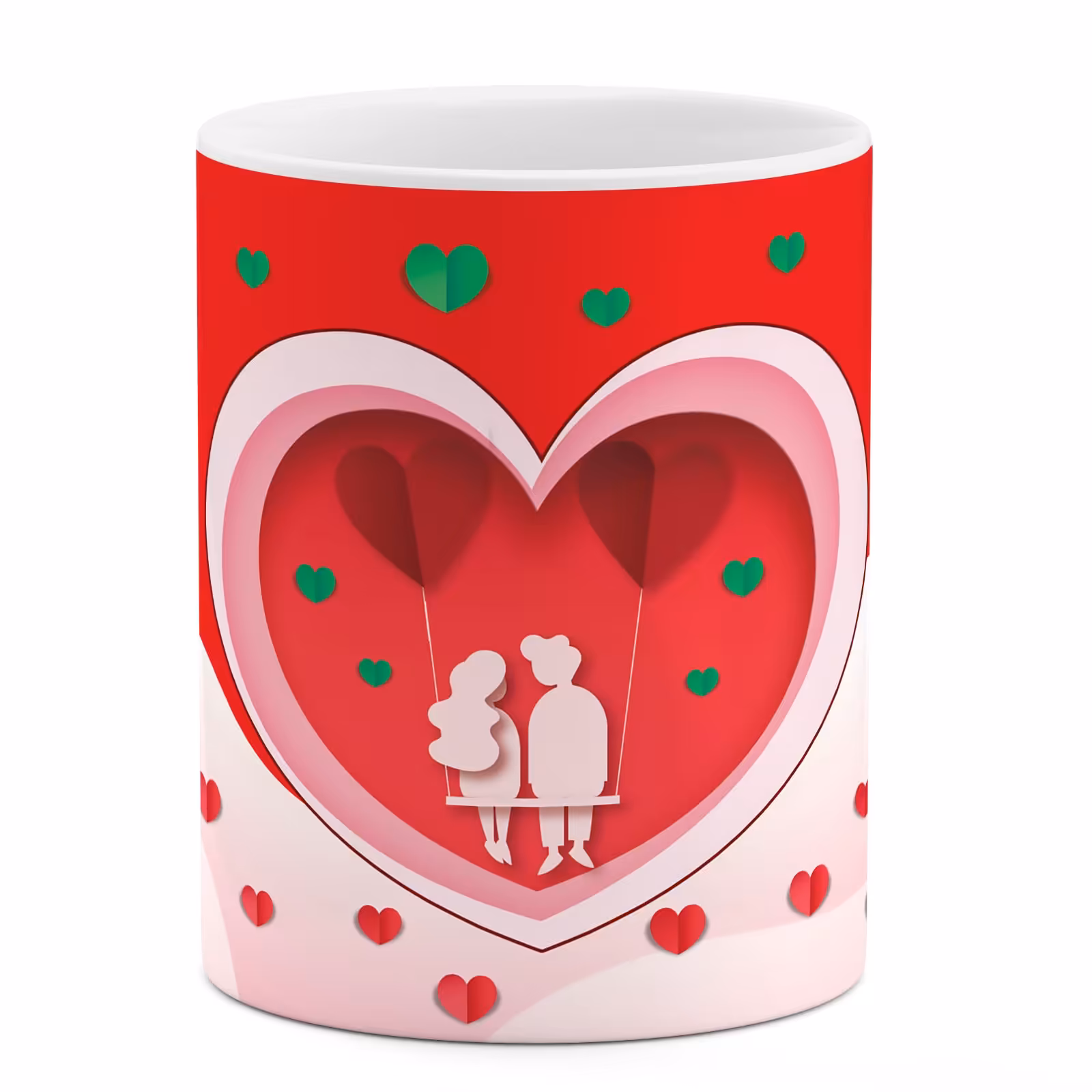 ماگ طرح  عاشقانه مدل mug00053