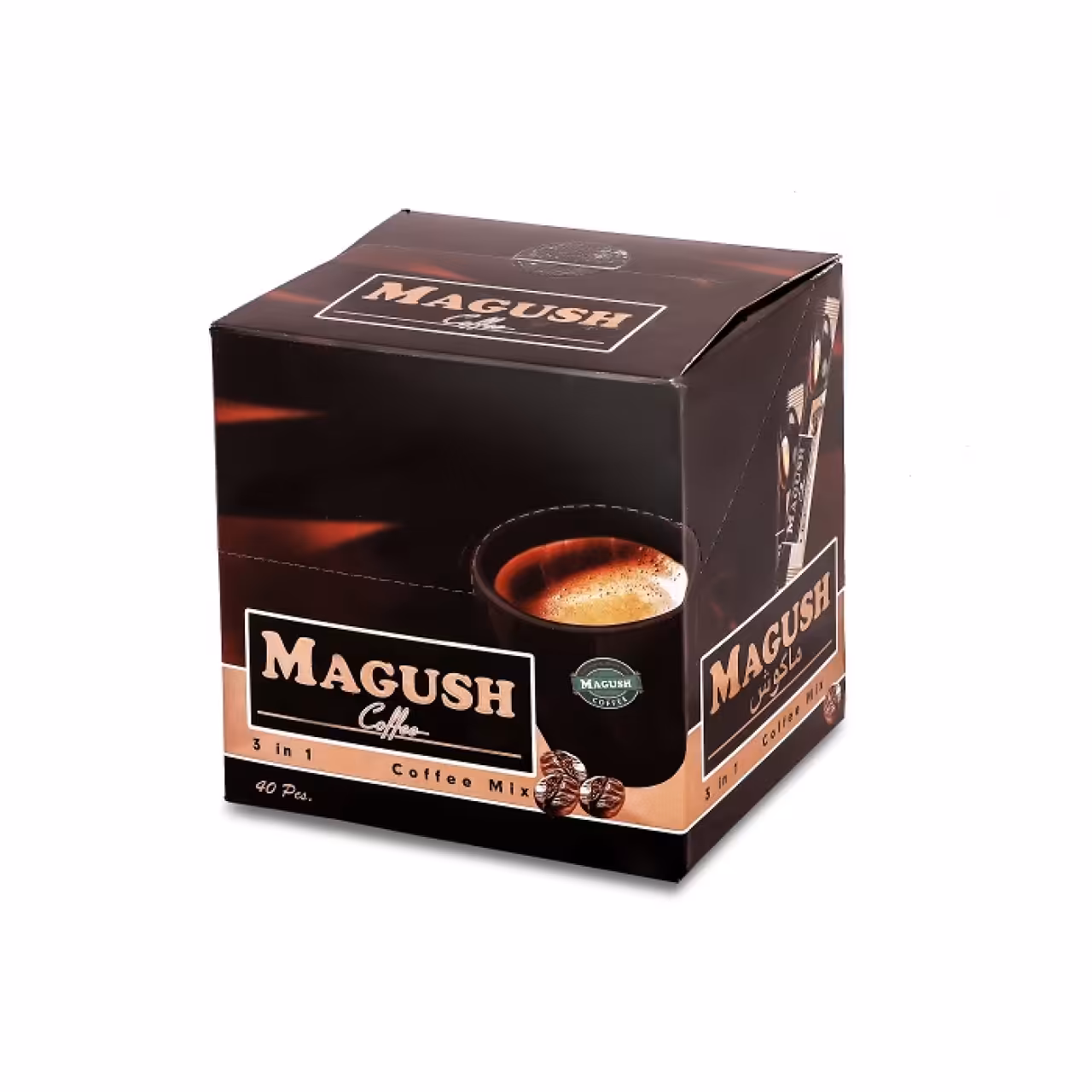 کافی میکس 1*3 بسته 40 عددی ماگوش