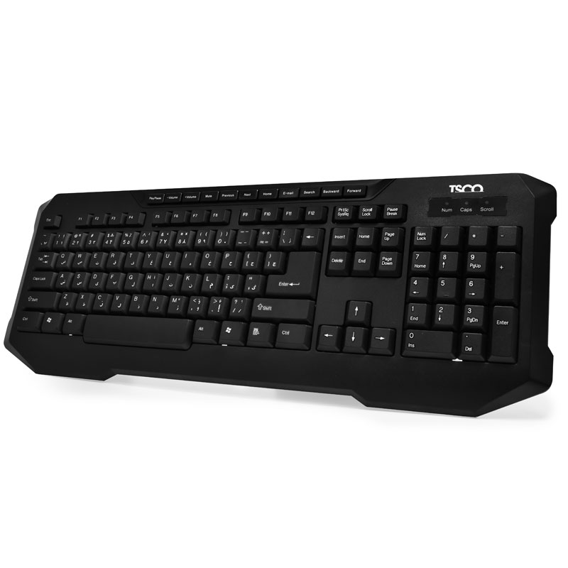 کیبورد USB تسکو مدل TK 8026TSCO TK 8026 USB Wired Keyboard