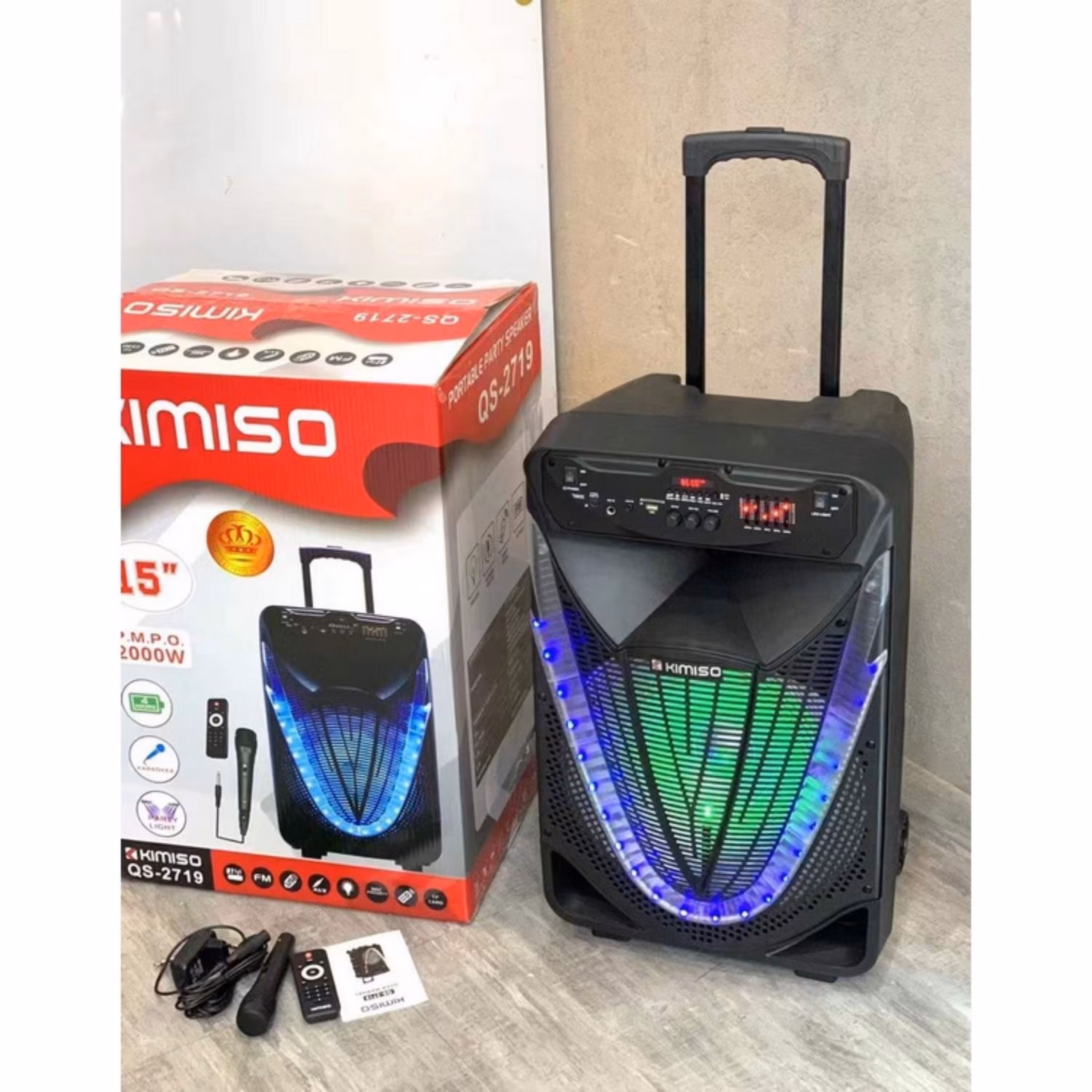 اسپیکر بلوتوثی کیمیسو kimiso QS2719