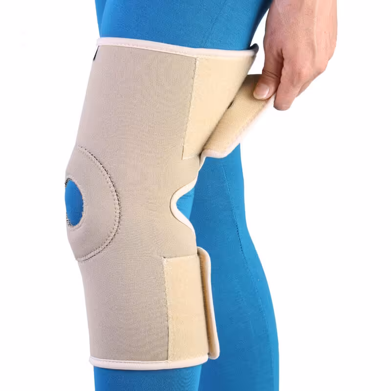 زانوبند نئوپرن ساده (قابل تنظیم)