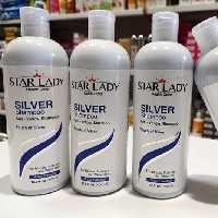 شامپو ضد زردی استار لیدی مدل Silver حجم 400 میلی لیتر