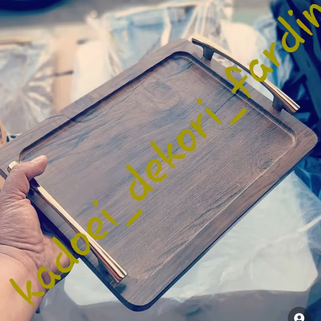 سینی چوبی روکش وکیوم کاملا ضد آب