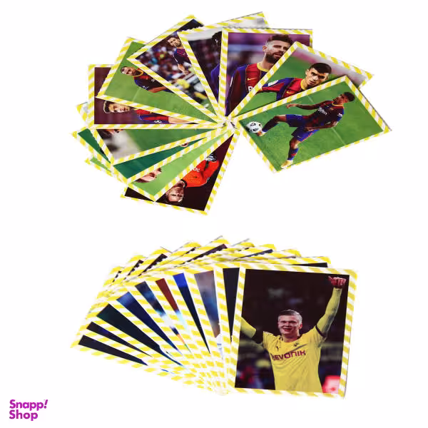 بازی فکری مدل کارت فوتبال کد EUFA CP 13 مجموعه بیست عددی