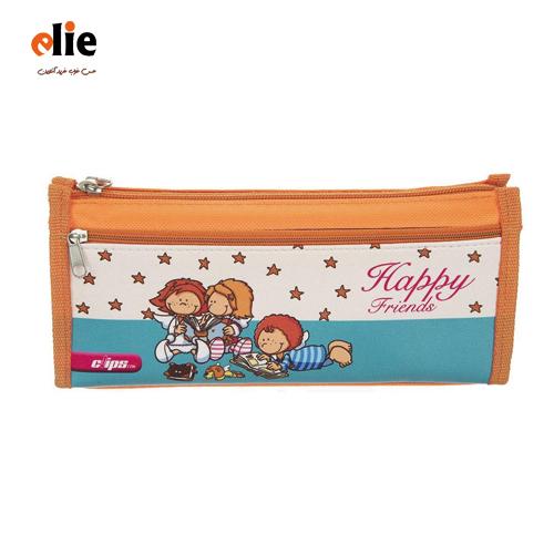 جامدادی کلیپس مدل 834 طرح happy friends