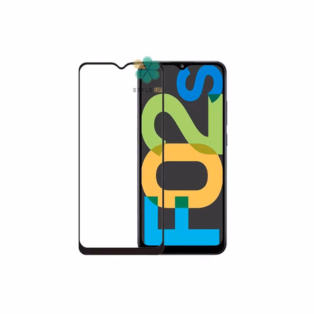 گلس گوشی سرامیک دور تراش مناسب Samsung Galaxy F02s