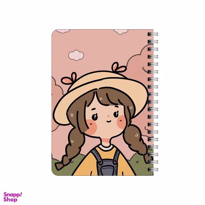 دفترچه یادداشت بامبیلیپ مدل دختر و گردش کد 8887239
