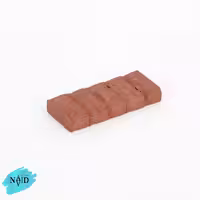 ماکت آجر پله قرمز اشل