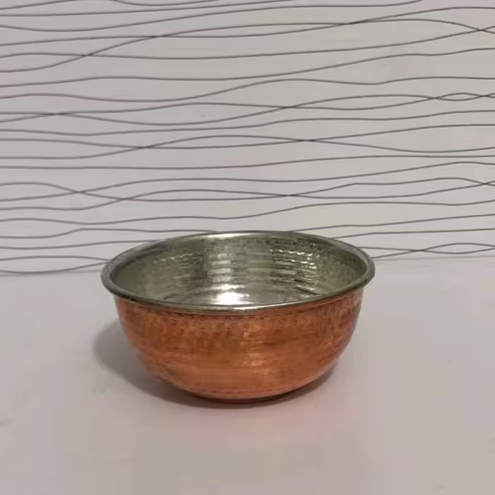 پیاله مسی سایز 3 ماست خوری