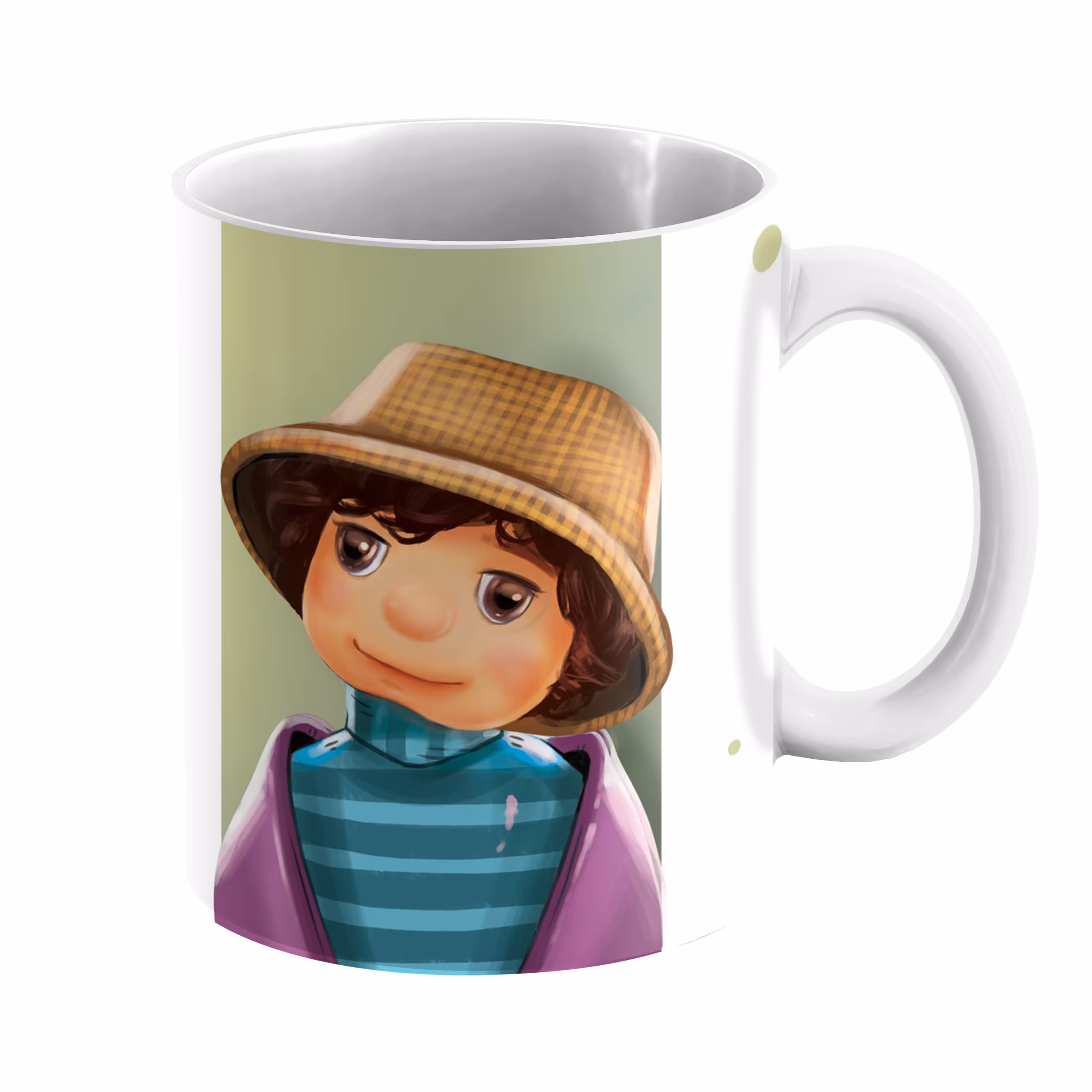 ماگ با طرح بچه مهمونی میشه به ماگ من دست نزنی