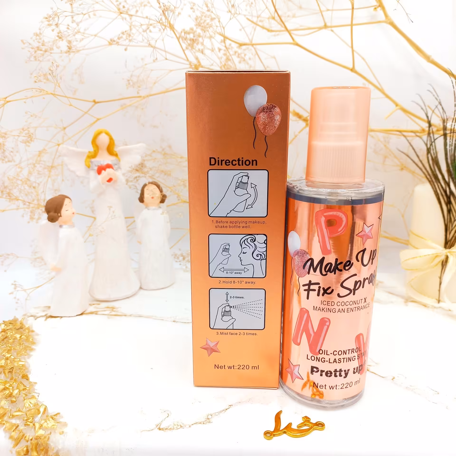 اسپری فیکس حرفه ای میکاپ

