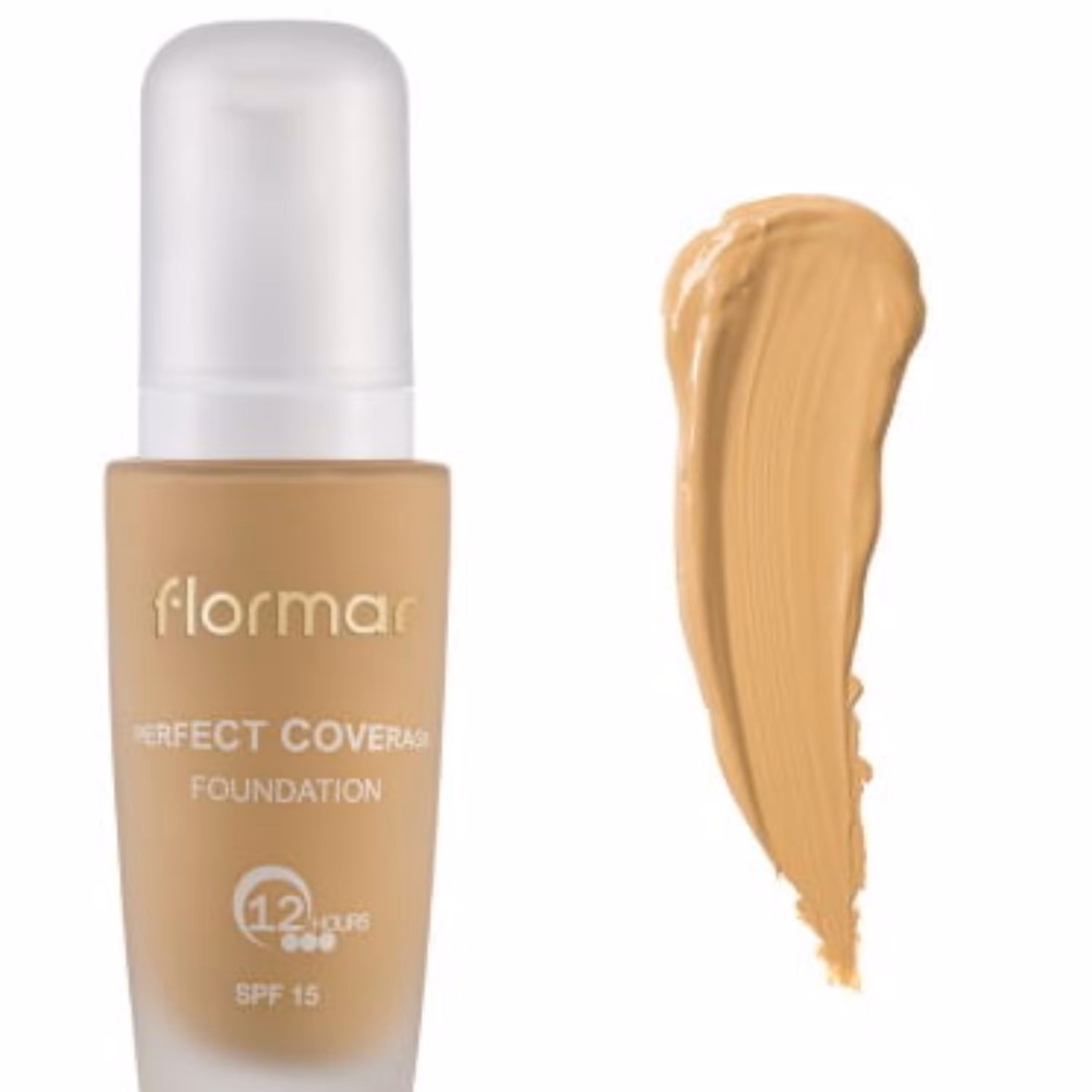 کرم پودر شیشه ای فلورمار پرفکت کاوریج-شماره104