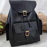 کوله اسپرت مدل تک تسمه یراق طلایی - کد 848