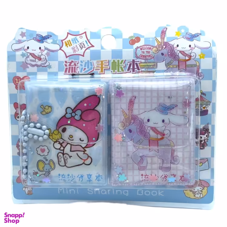 مینی دفترچه آکواریومی استیکر دار کد 6567 مجموعه 2 عددی