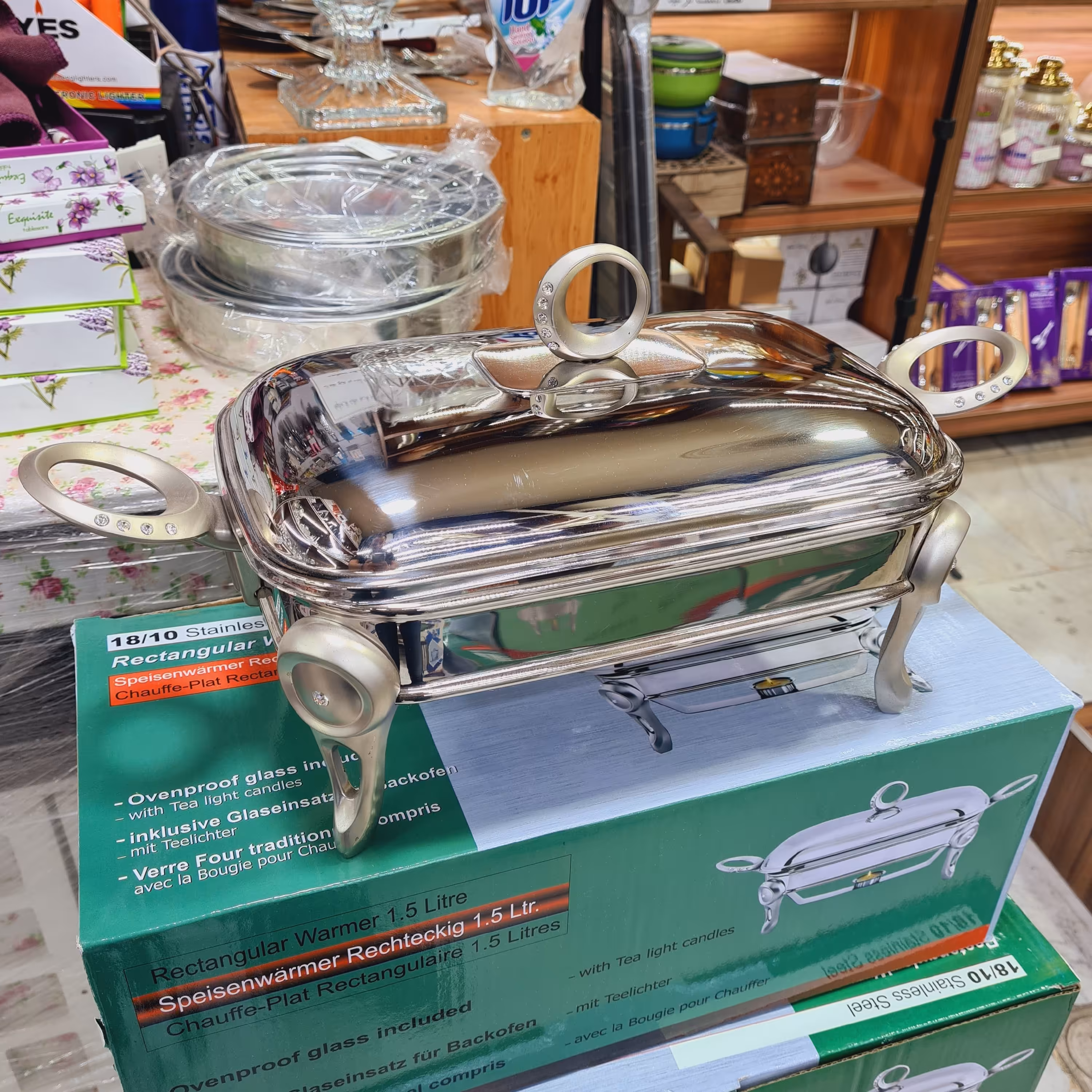 سوفله خوری مستطیل 1.5  سافینوکس خارجی ، مرغ خوری ، پلو خوری ، خورشت خوری ، سوپ