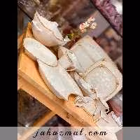 سرویس چینی پردیس طرح کاژین طلایی 105 پارچه کد 457b