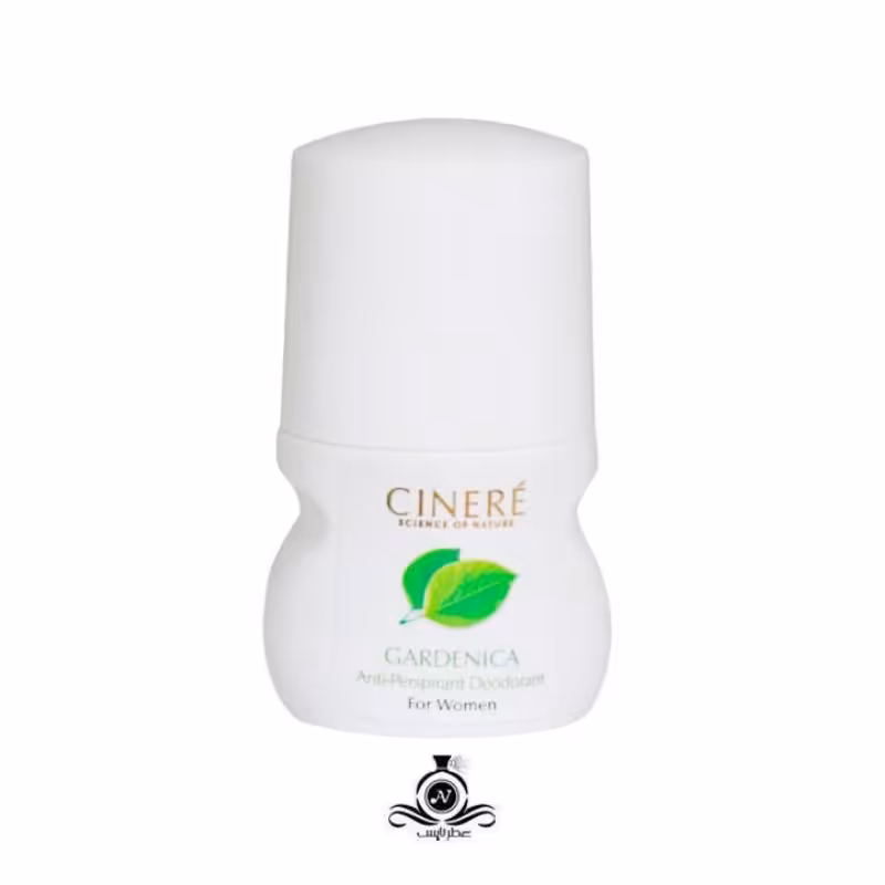 مام رولی ضد تعریق زنانه سینره با رایحه گرم گاردنیکا CINERE GARDENICA ANTIPERSPIRANT