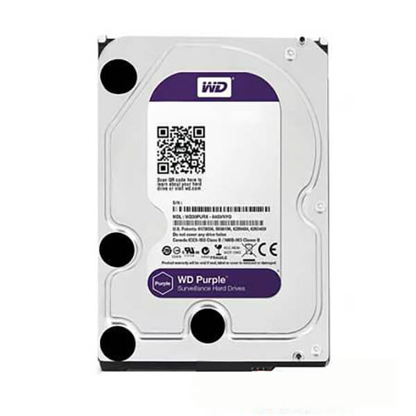 هارددیسک اینترنال وسترن دیجیتال مدل Purple WD10PURZ ظرفیت 1 ترابایت