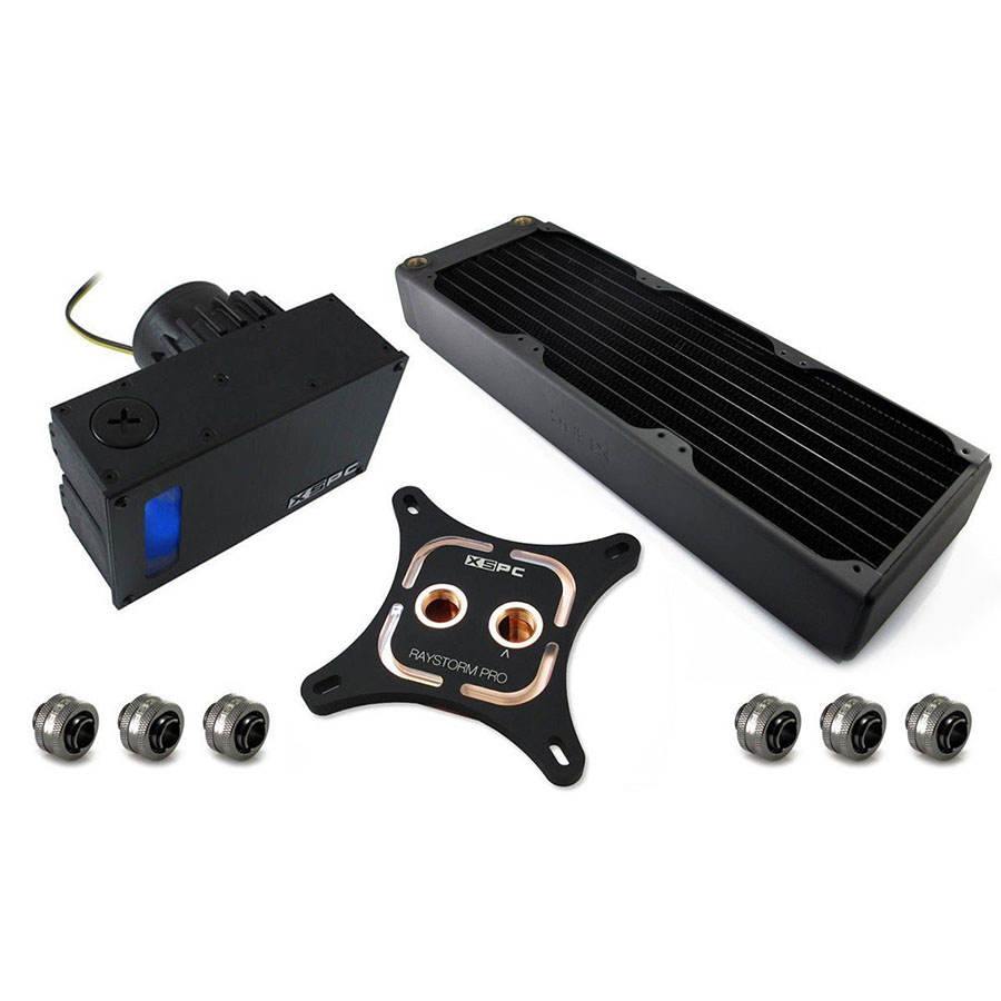 کیت کامل خنک کننده مایع پردازنده ایکس اس پی سی مدل ری استرم پرو دی 5 بایرس آر ایکس 360